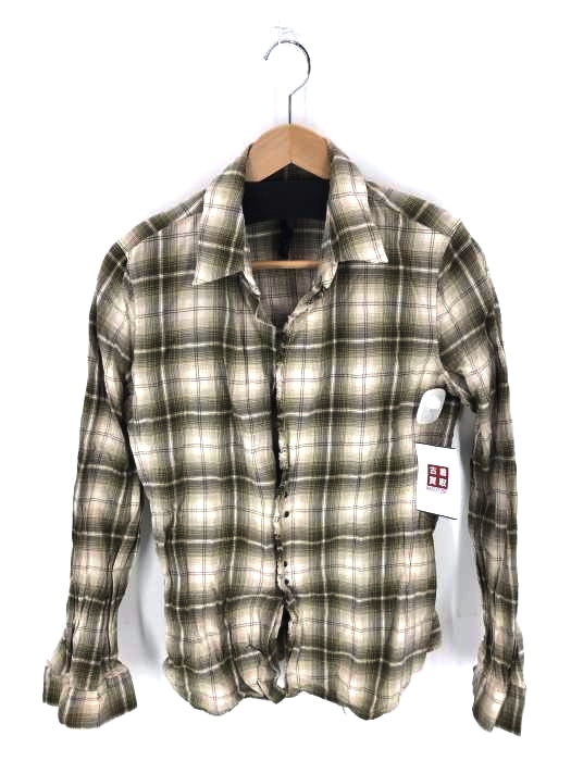 wjk(ダブルジェイケイ) hook-1ply original check shirts メンズ トップス