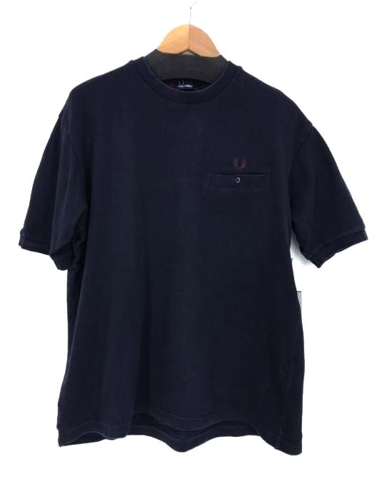 FRED PERRY（フレッドペリー） 刺繍ポケット鹿の子Tシャツ メンズ トップス