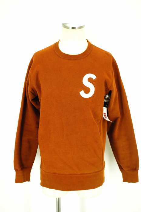Supreme （シュプリーム） Sロゴ刺繍クルーネックスウェットトップス メンズ トップス