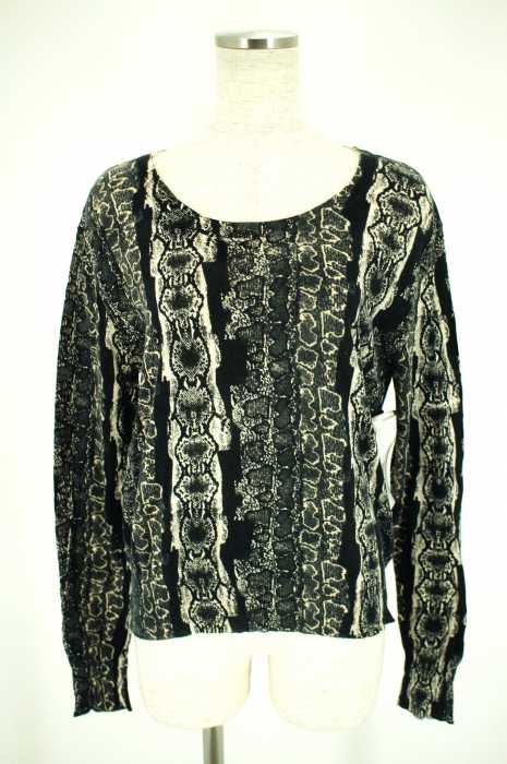 Acne （アクネ） LAUREN PRINT 総転写プリント　ニットトップス レディース トップス