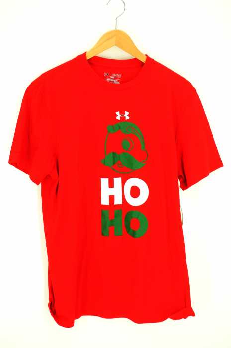 UNDER ARMOUR (アンダーアーマー) デザインプリントクルーネックシャツ メンズ トップス