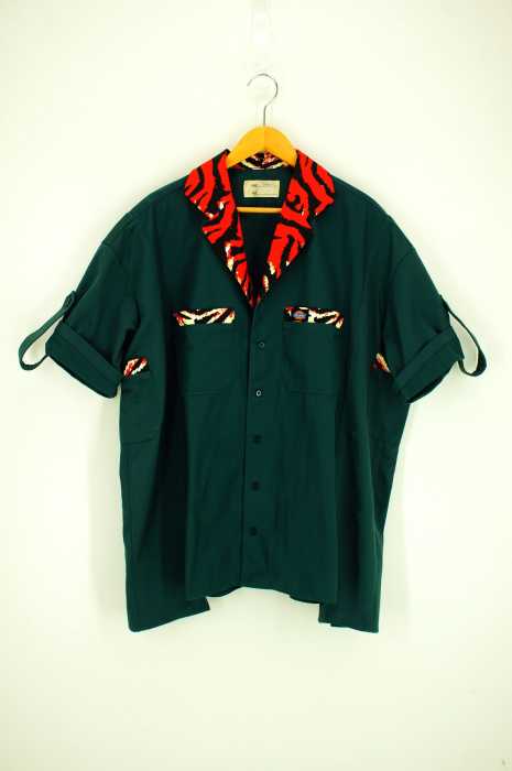 77circa × Dickies(ナナナナサーカ ディッキーズ) RAY BEAMS別注 サファリワーク シャツ レディース アウター
