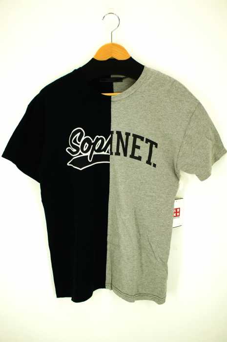 SOPHNET. （ソフネット） SPLIT LOGO TEE メンズ トップス