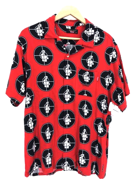 Supreme(シュプリーム) Public Enemy Rayon Shirts 半袖シャツ メンズ トップス