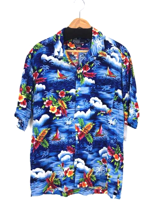 Polo by RALPH LAUREN（ポロバイラルフローレン） 開襟アロハシャツ メンズ トップス