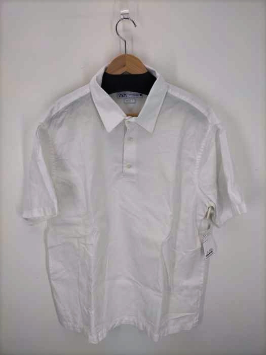 ZARA(ザラ) TEXTURED POLO SHIRT メンズ トップス