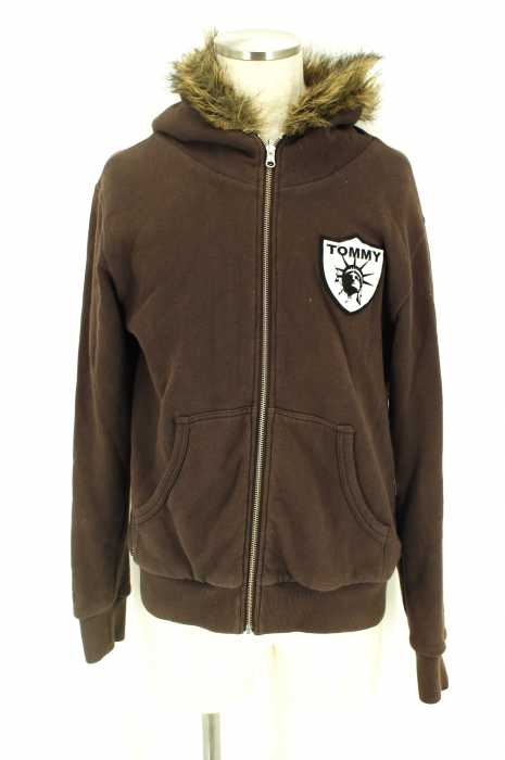 TOMMY （トミー） ファー付き裏サーマルジップアップパーカー メンズ トップス