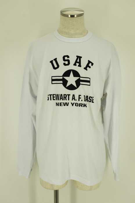 BUZZ RICKSONS（バズリクソンズ） USAFプリント長袖Tシャツ メンズ トップス