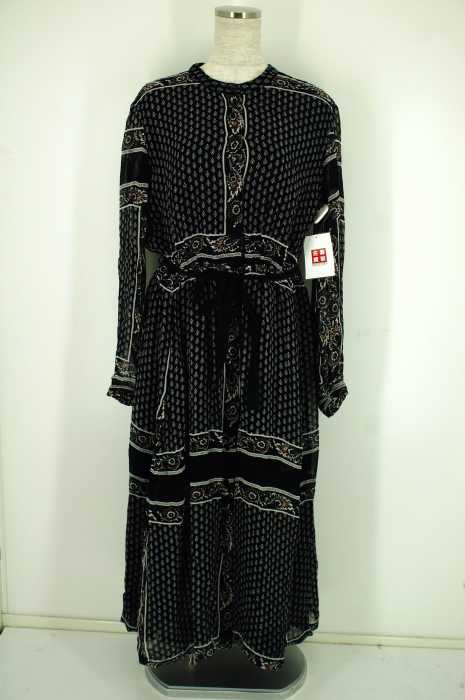 antik batik  （ アンティックバティック） 総柄 レディース ワンピース