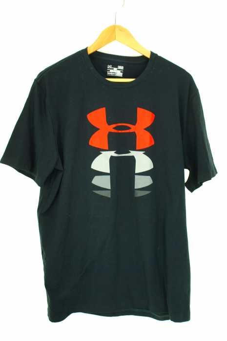 UNDER ARMOUR （アンダーアーマー） ロゴプリントクルーネックシャツ メンズ トップス