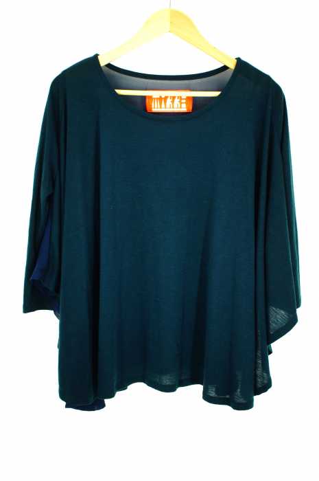 MIKKE(ミッケ) シフォン切替しカットソー レディース トップス