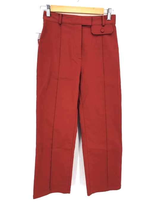 U by SPICK&SPAN(ユーバイスピックアンドスパン) レトロパンツ センターピンタックパンツ 20ss レディース パンツ