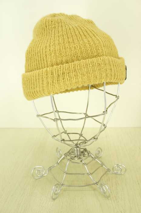 STUSSY （ステューシー） パッチ付きアクリルニットワッチキャップ 帽子 メンズ 帽子
