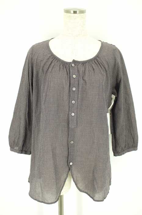 BEAUTY & YOUTH UNITED ARROWS （ビューティーアンドユースユナイテッドアローズ） チェック柄ワイドシルエットブラウス シャツ レディース トップス