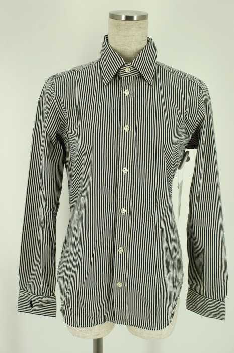 RALPH LAUREN (ラルフローレン) SLIM FIT ストライプボタンシャツ レディース トップス