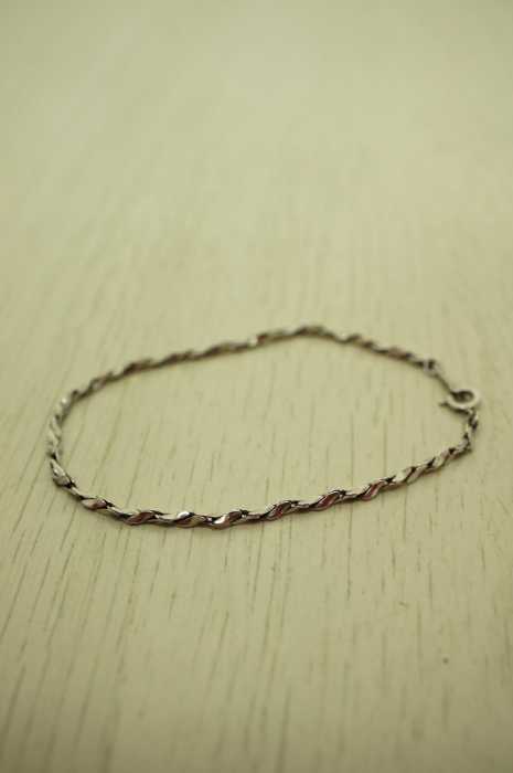 4℃ （ヨンドシー） STERLING シルバーブレスレッド レディース ファッション雑貨