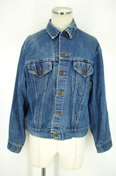 Wrangler （ラングラー） MADE UN USA 太文字黒タグ デニムジャケット メンズ アウター