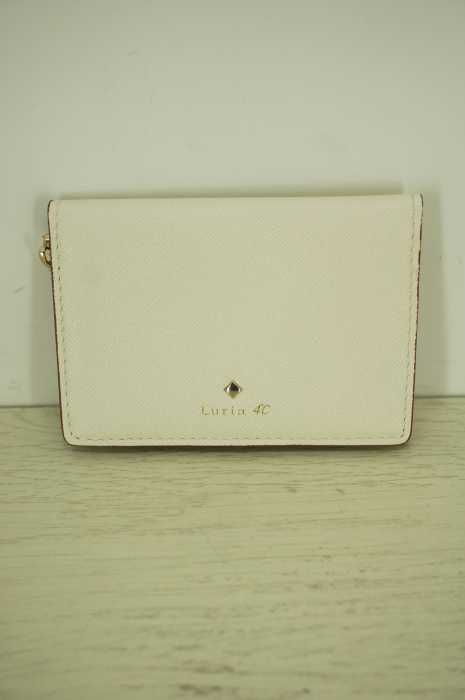 Luria 4℃ () ハートチャーム付きカードケース レディース 財布・ケース