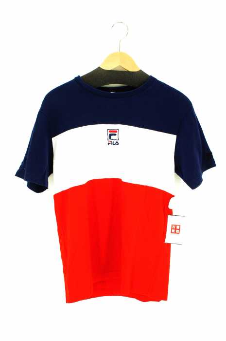 FILA （フィラ） カラーブロックTシャツ レディース トップス