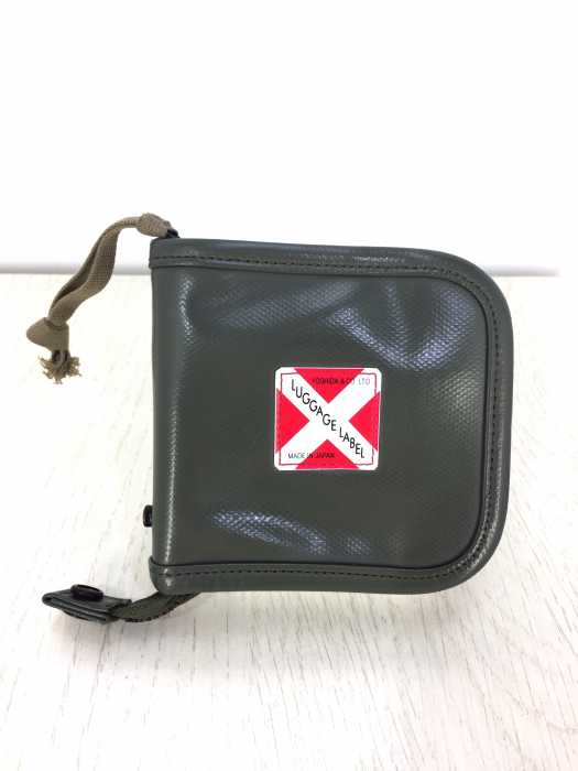 LUGGAGE LABEL （ラゲッジレーベル） 二つ折りレザーウォレット メンズ 財布・ケース