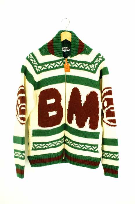 A BATHING APE （アベイシングエイプ） カウチンニットブルゾン メンズ アウター