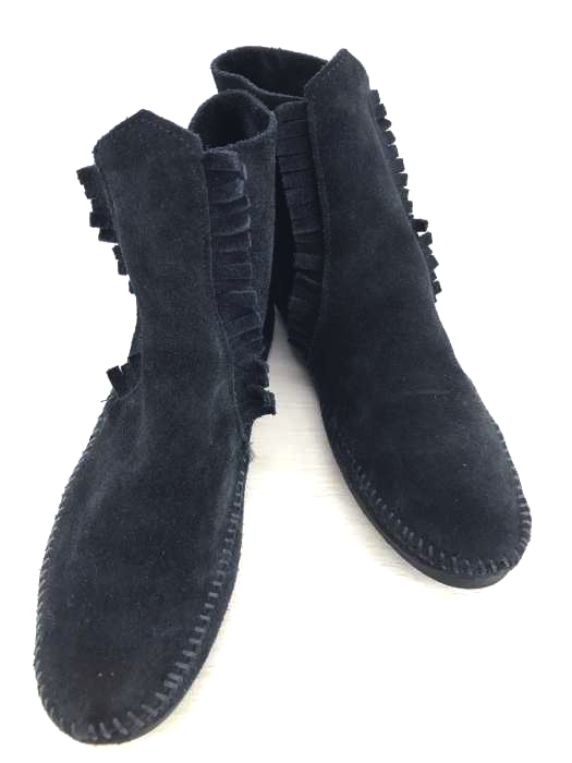 Minnetonka（ミネトンカ） Two Button Boot Hard Sole トゥーボタンブーツハードソール レディース シューズ