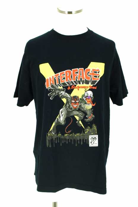 INTERFACE(インターフェイス) プリント入り半袖Tシャツ メンズ トップス