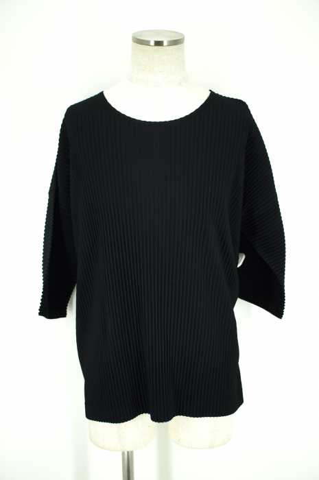 HOMME PLISSE ISSEY MIYAKE (オムプリッセイッセイミヤケ) プリーツワイドトップス メンズ トップス