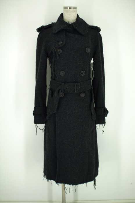 JUNYA WATANABE COMME des GARCONS （ジュンヤワタナベコムデギャルソン） AD2003 カットオフトレンチコート レディース アウター