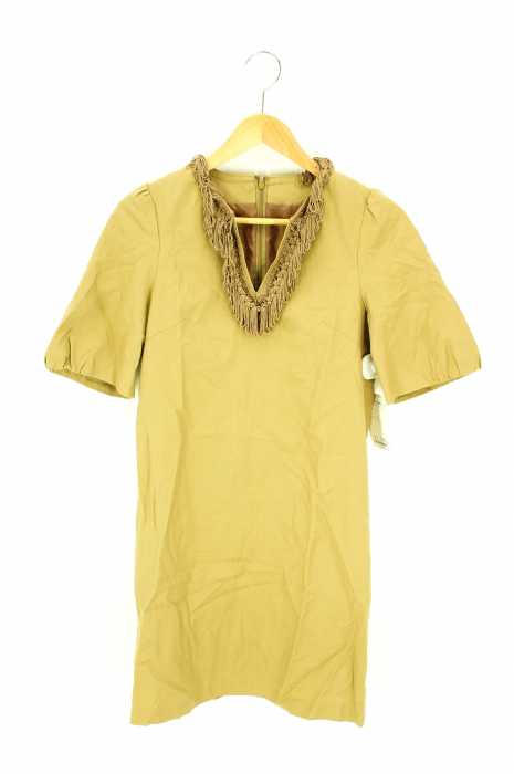 BEAUTY & YOUTH UNITED ARROWS  （ビューティーアンドユースユナイテッドアローズ） フリンジ ミニマルワンピース レディース ワンピース