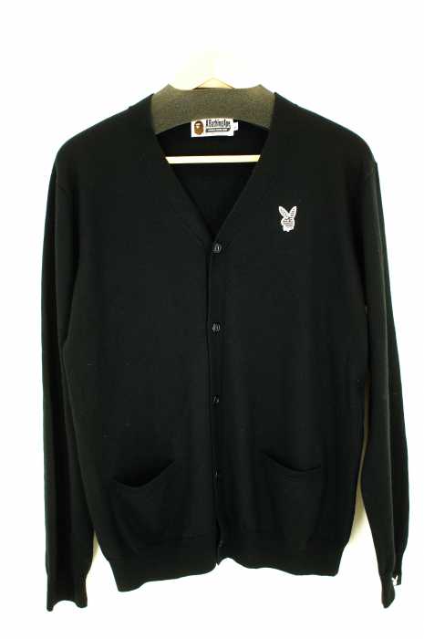 BAPE by A BATHING APE（アベイシングエイプ） PLAYBOY KNIT CARDIGAN メンズ トップス