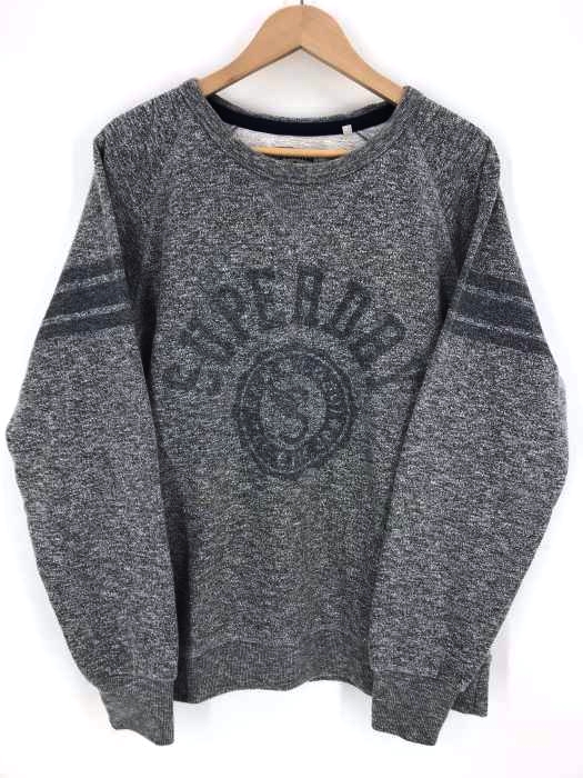 Superdry (極度乾燥しなさい)(スーパードライ) 霜降りスウェットプルオーバー メンズ トップス