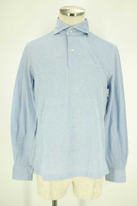 GUYROVER × BEAMS (ギローバー × ビームス) Brilla per il gusto 別注プルオーバーロングポロシャツ メンズ トップス