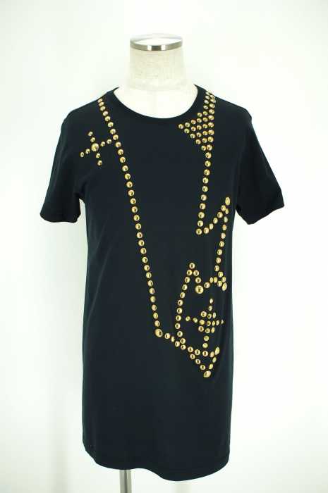 GIVENCHY （ジバンシィ） スタッズ付きデザインTシャツ メンズ トップス