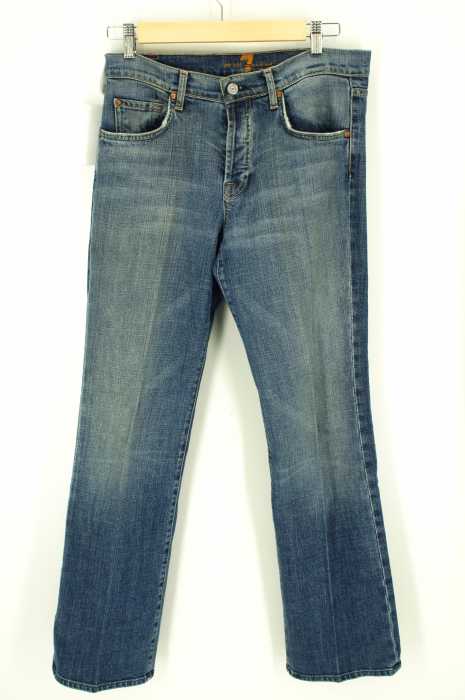 Seven For All Mankind(セブンフォーオールマンカインド) 加工ストレートデニムパンツ メンズ パンツ