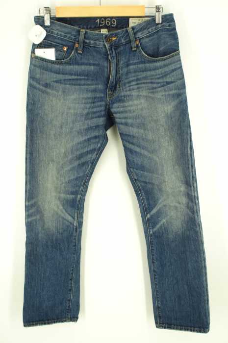 Gap (ギャップ) USED加工スリムデニムパンツ メンズ パンツ