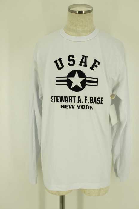 BUZZ RICKSONS（バズリクソンズ） USAFプリント長袖Tシャツ メンズ トップス