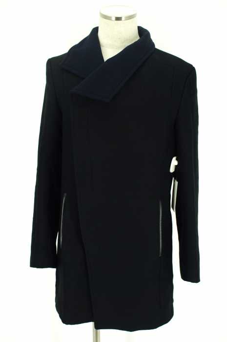 ZARA MAN （ザラマン） BLACK TAG バイカラー比翼コート メンズ アウター