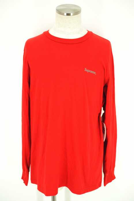 Supreme (シュプリーム) 15AW リフレクティブロングスリーブTシャツ メンズ トップス