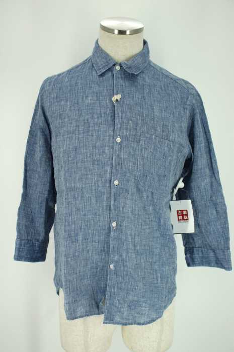 URBAN RESEARCH （アーバンリサーチ） 7分袖リネンボタンシャツ メンズ トップス