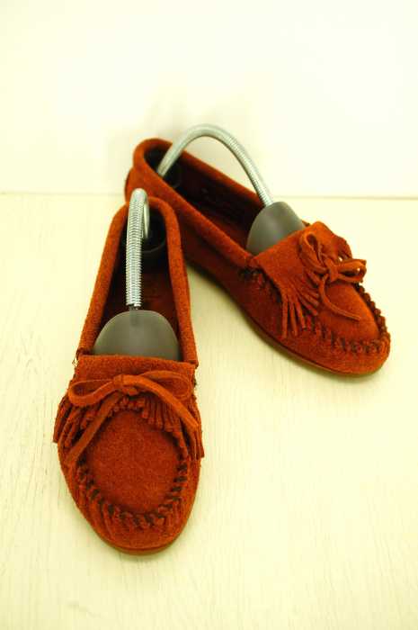 Minnetonka （ミネトンカ） スエードモカシンシューズ レディース シューズ