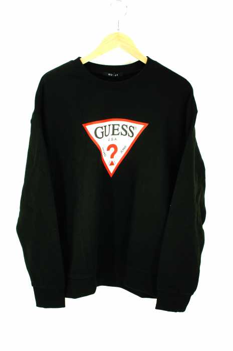 GUESS(ゲス) TRIANGLE LOGO L/S SWEAT SHIRTS メンズ トップス
