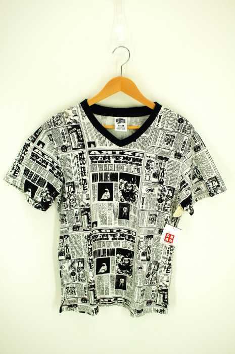 Billionaire Boys Club（ビリオネアボーイズクラブ） ニュースペーパー柄Tシャツ メンズ トップス