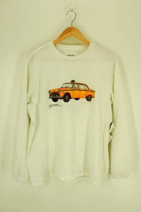 JOHN MASON SMITH（ジョンメイソンスミス） CHECKER CAB NEW YORK 1976 LONG SLEEVE T-SHIRTS レディース トップス