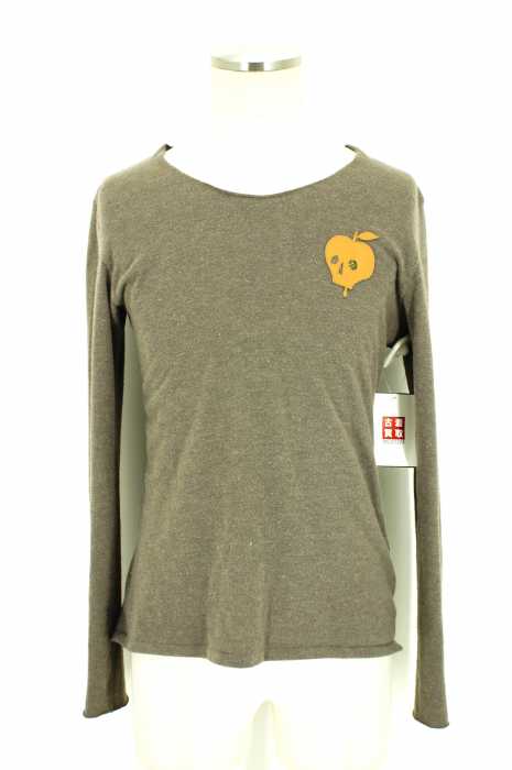 maxsix （マックスシックス） ドクロワッペン付き　カットソー メンズ トップス