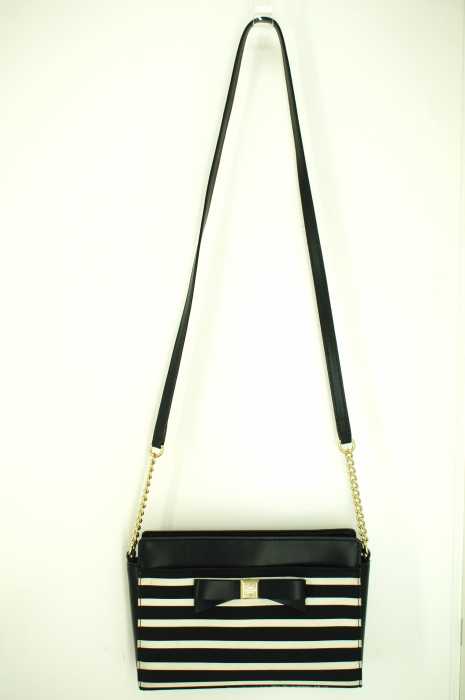 kate spade NEW YORK （ケイトスペードニューヨーク） ボーダーレザー 