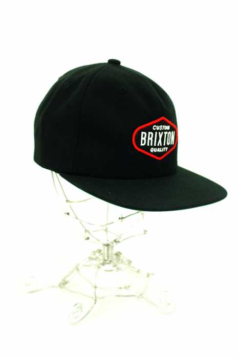 Brixton（ブリクストン） ロゴワッペン6パネルキャップ メンズ 帽子