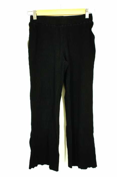 jouetie (ジュエティ) テレコカラーメローパンツ ブラック 18aw レディース パンツ