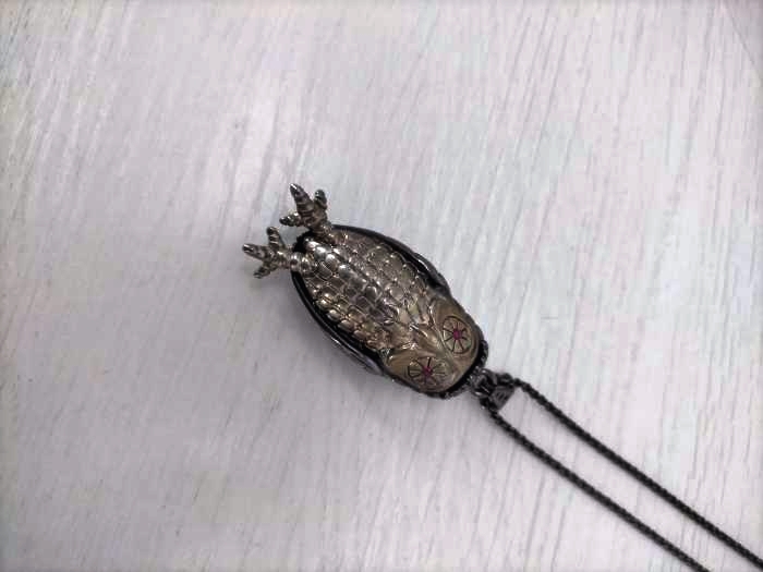 Han Cholo(ハンチョロ) BABY BOBO OWL PENDANT フクロウネックレス メンズ アクセサリー