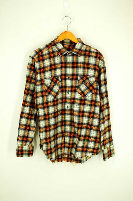 BURBERRY BLACK LABEL (バーバリーブラックレーベル) ネルシャツ メンズ トップス